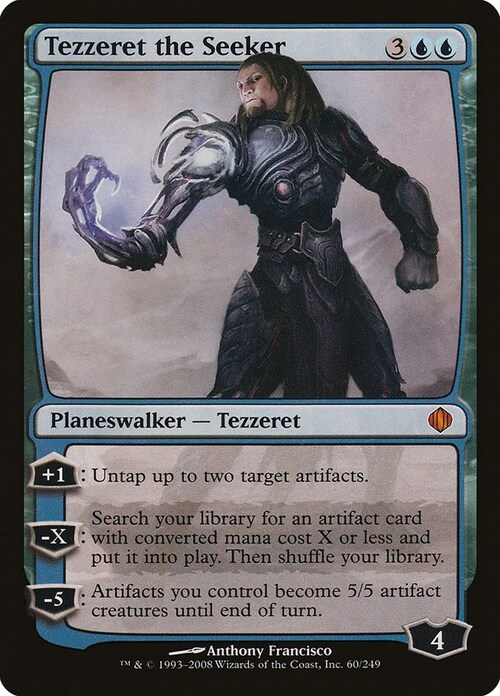 Tezzeret the Seeker Card Front