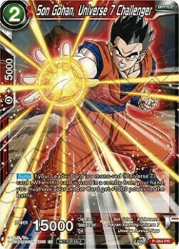 Son Gohan, Universe 7 Challenger Card Front