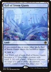 Hall of Storm Giants