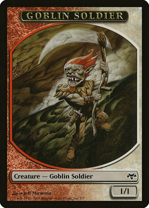 Goblin Soldier Card Front