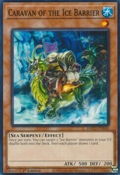 Caravan of the Ice Barrier Card Front