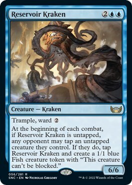 Reservoir Kraken Card Front