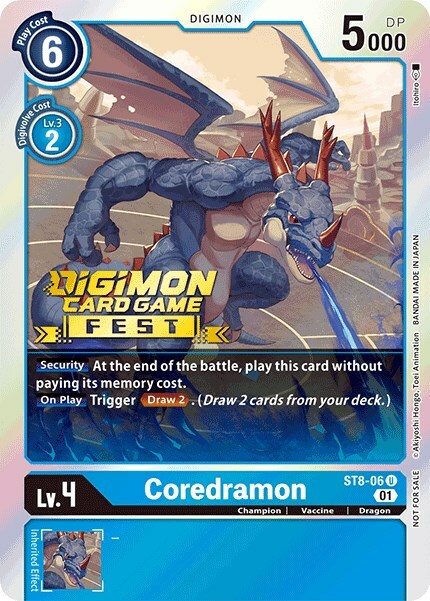 Coredramon Card Front