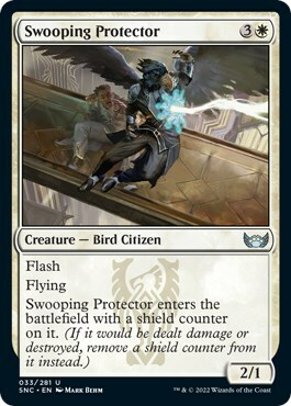 Swooping Protector Card Front