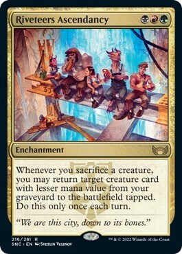 Riveteers Ascendancy Card Front