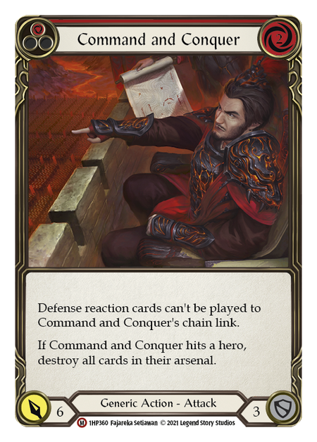 Command and Conquer Card Front