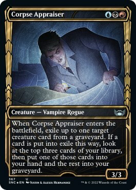 Corpse Appraiser Card Front