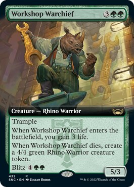 Workshop Warchief Card Front