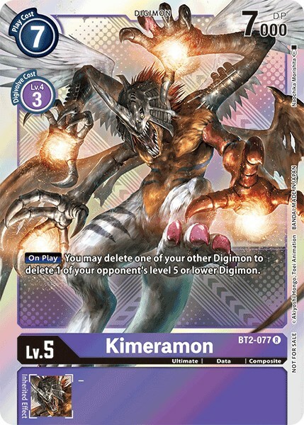 Kimeramon Card Front