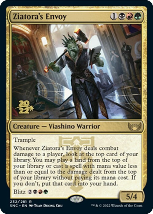 Ziatora's Envoy Card Front