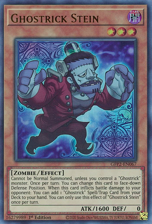 Ghostrick Stein Card Front