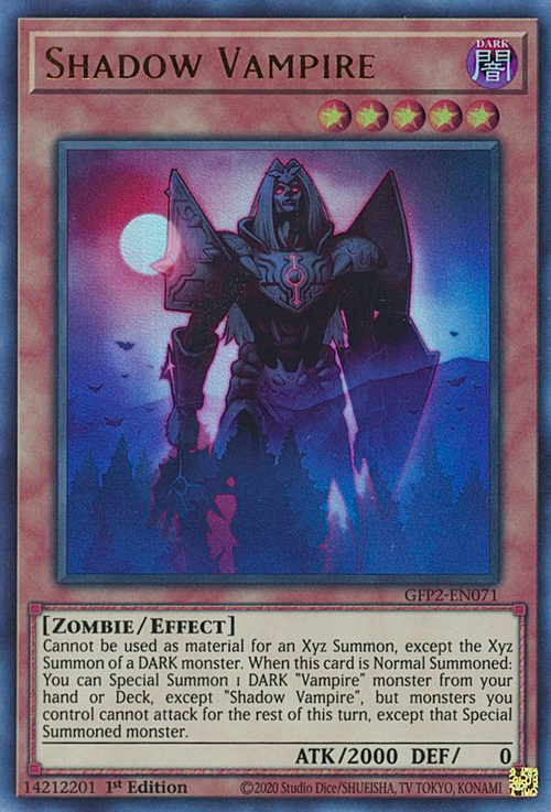 Shadow Vampire Card Front