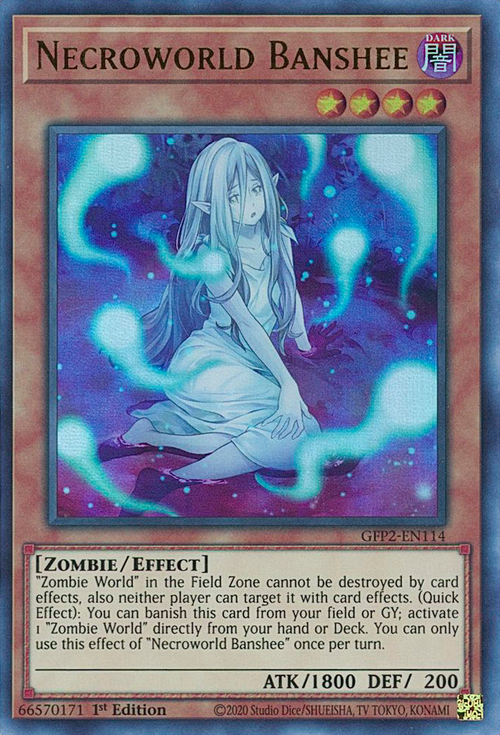 Necroworld Banshee Card Front