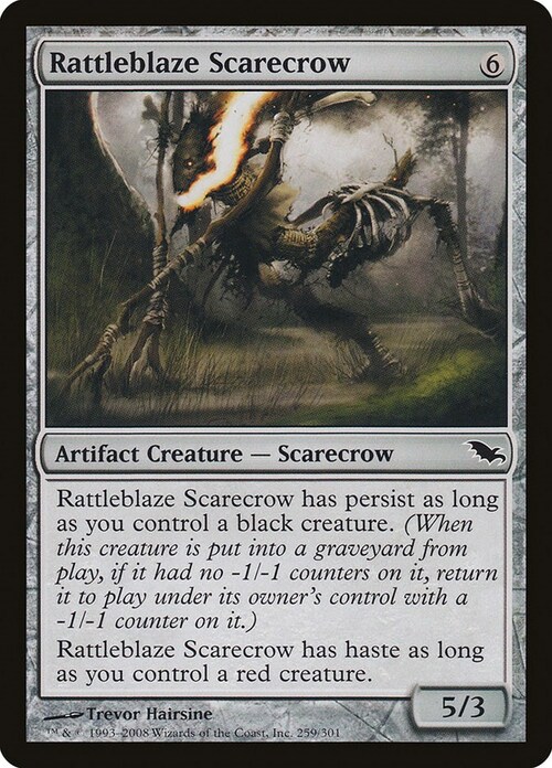 Rattleblaze Scarecrow Card Front