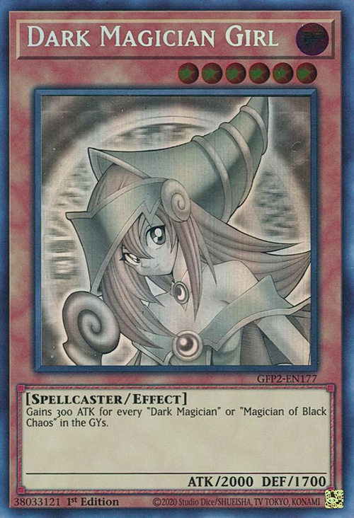 Dark Magician Girl Card Front