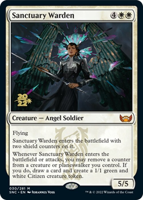 Sanctuary Warden Card Front