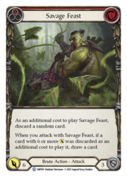 Savage Feast - Red