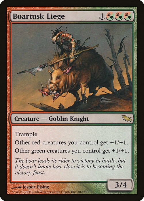 Boartusk Liege Card Front