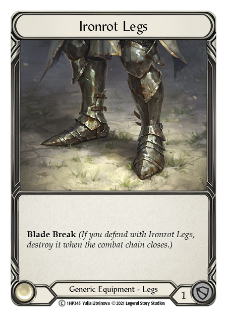 Ironrot Legs Card Front