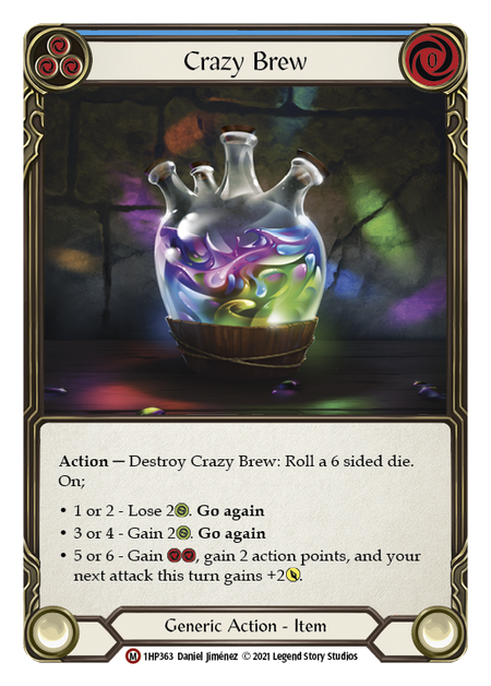 Crazy Brew Card Front