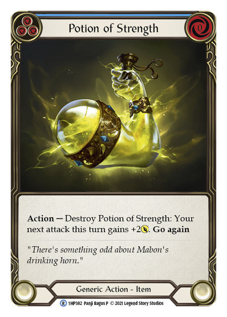 Potion of Strength Card Front