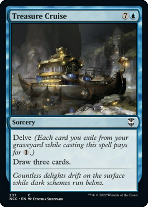 Treasure Cruise Card Front