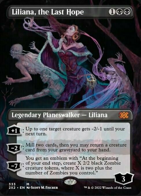 Liliana, the Last Hope Card Front