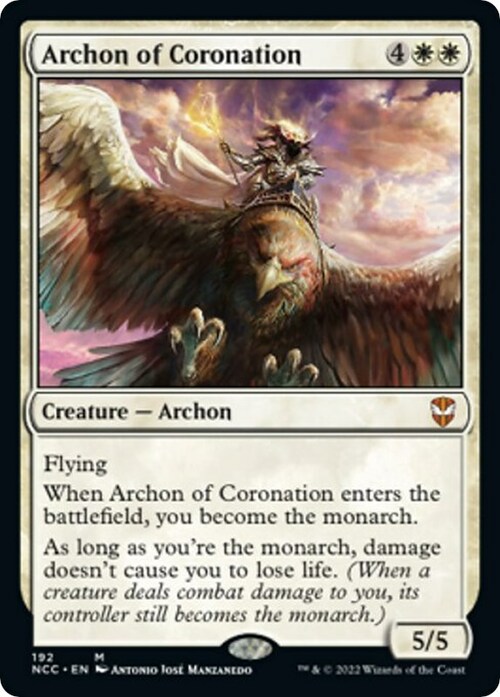 Archon of Coronation Card Front