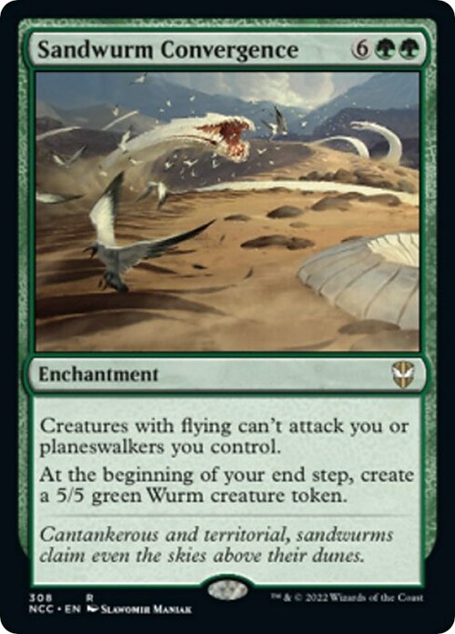 Sandwurm Convergence Card Front