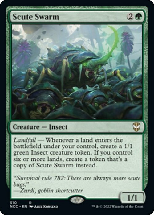 Scute Swarm Card Front