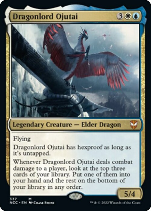 Dragonlord Ojutai Card Front