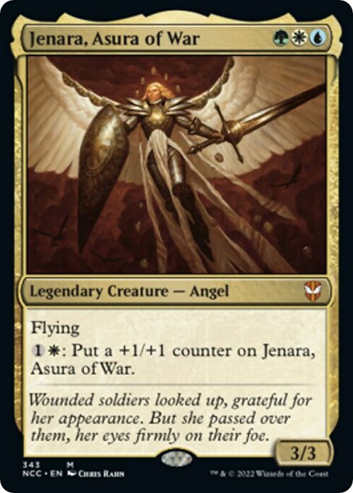 Jenara, Asura of War Card Front