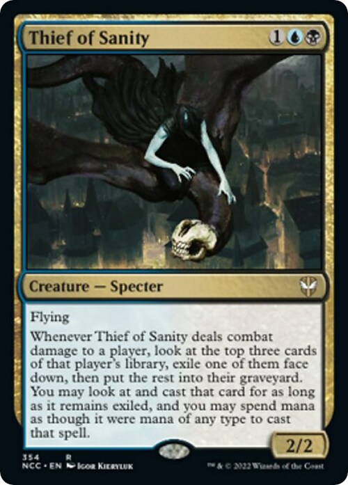 Thief of Sanity Card Front