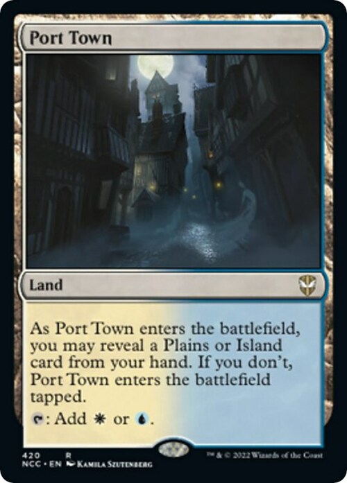 Port Town Card Front