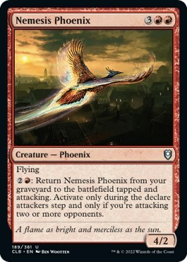 Nemesis Phoenix Card Front