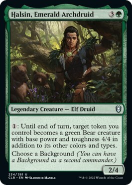 Halsin, Emerald Archdruid Card Front