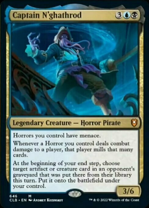 Captain N'ghathrod Card Front