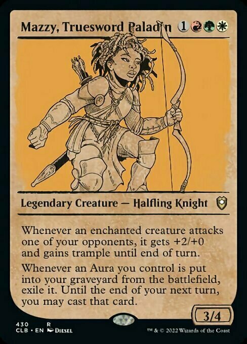 Mazzy, Truesword Paladin Card Front