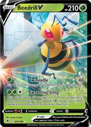 Beedrill V [Twineedle | Swarming Sting]