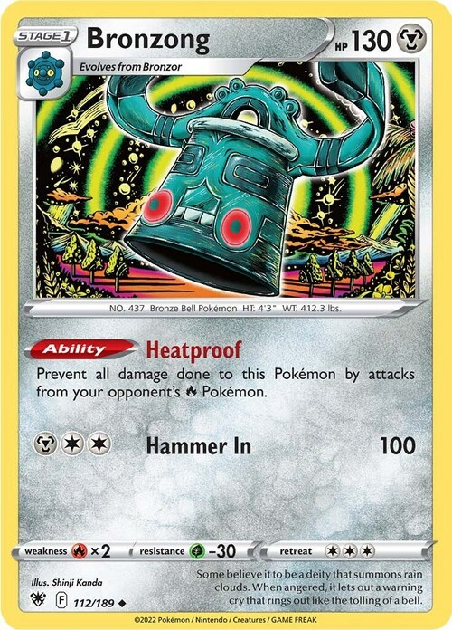 Bronzong Card Front