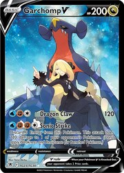 Garchomp V [Dragon Claw | Sonic Strike]