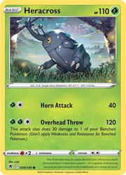 Heracross [Horn Attack | Overhead Throw]