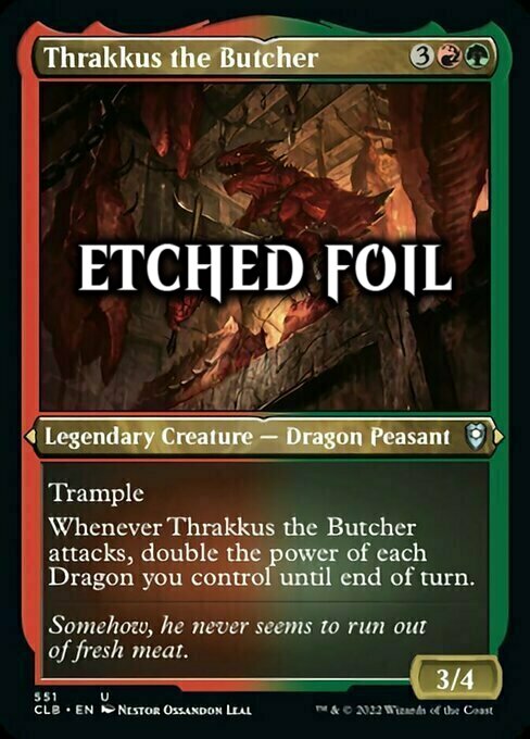 Thrakkus the Butcher Card Front