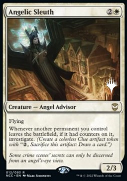 Angelic Sleuth Card Front