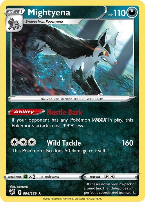 Mightyena Card Front