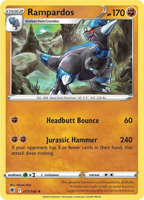 Rampardos Card Front