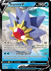 Starmie V [Swift | Energy Spiral]