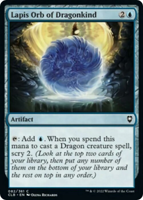 Lapis Orb of Dragonkind Card Front