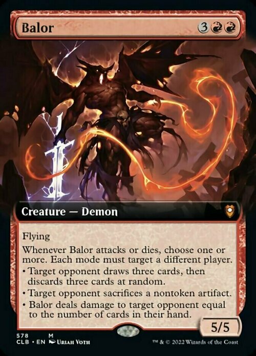 Balor Card Front