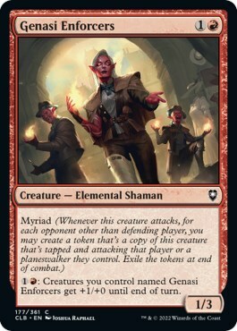 Genasi Enforcers Card Front